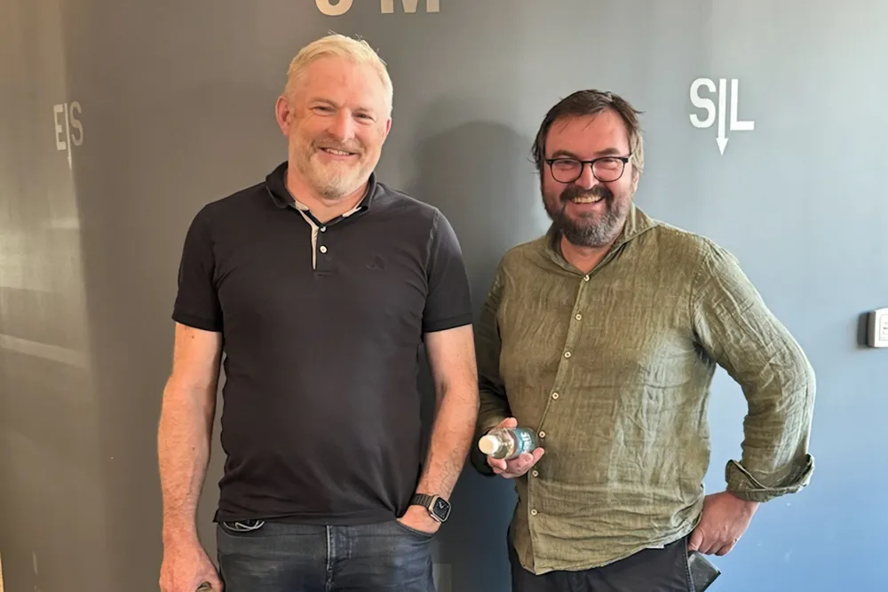 Egil Sandvik i Salt Ship Design og Sigurd Johannessen i Solstad Offshore.