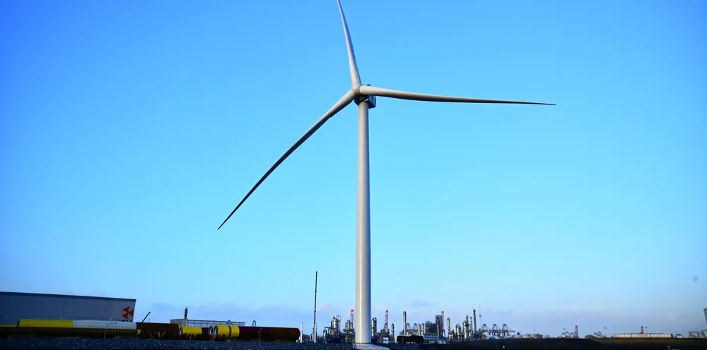 GE's 12MW Haliade-X prototype in Rotterdam, the Netherlands