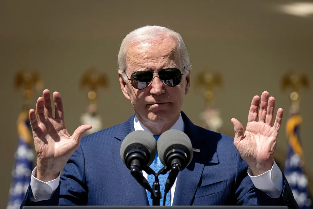 US president Joe Biden.