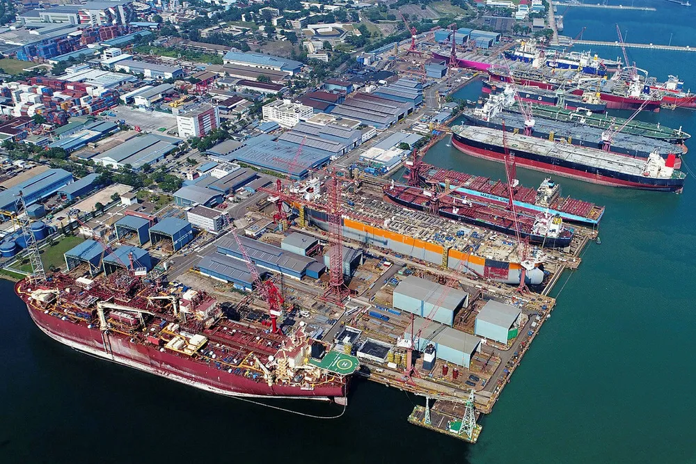 Back in black: Keppel O&M posted a profit for the first quarter