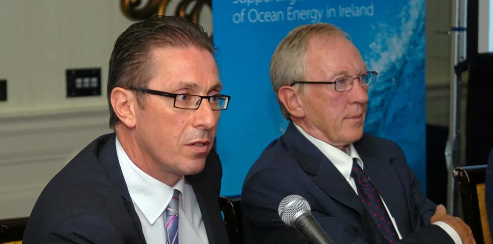 Andy Kinsella (left).