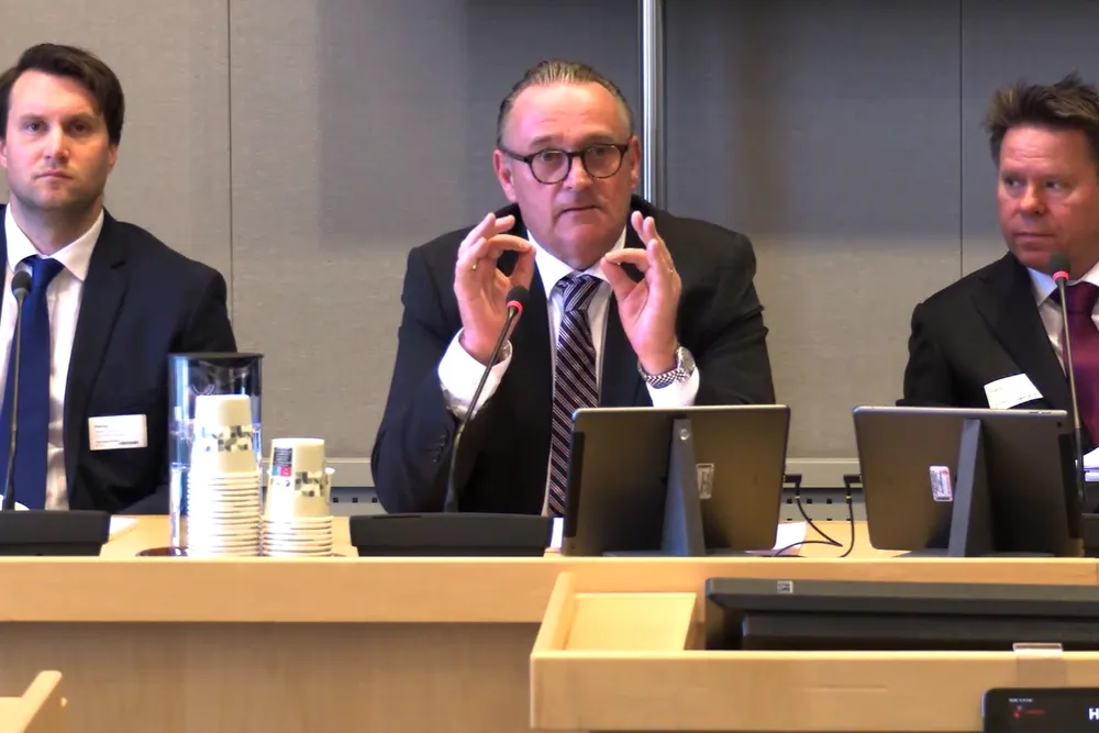 Hans Sande, sjøkaptein og administrerende direktør i Norsk Sjøoffisersforbund.