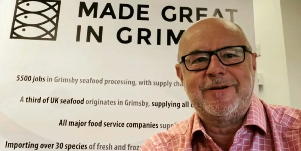 Simon Dwyer of Seafox Management Consultants is an ambassador for the Made Great in Grimsby brand.