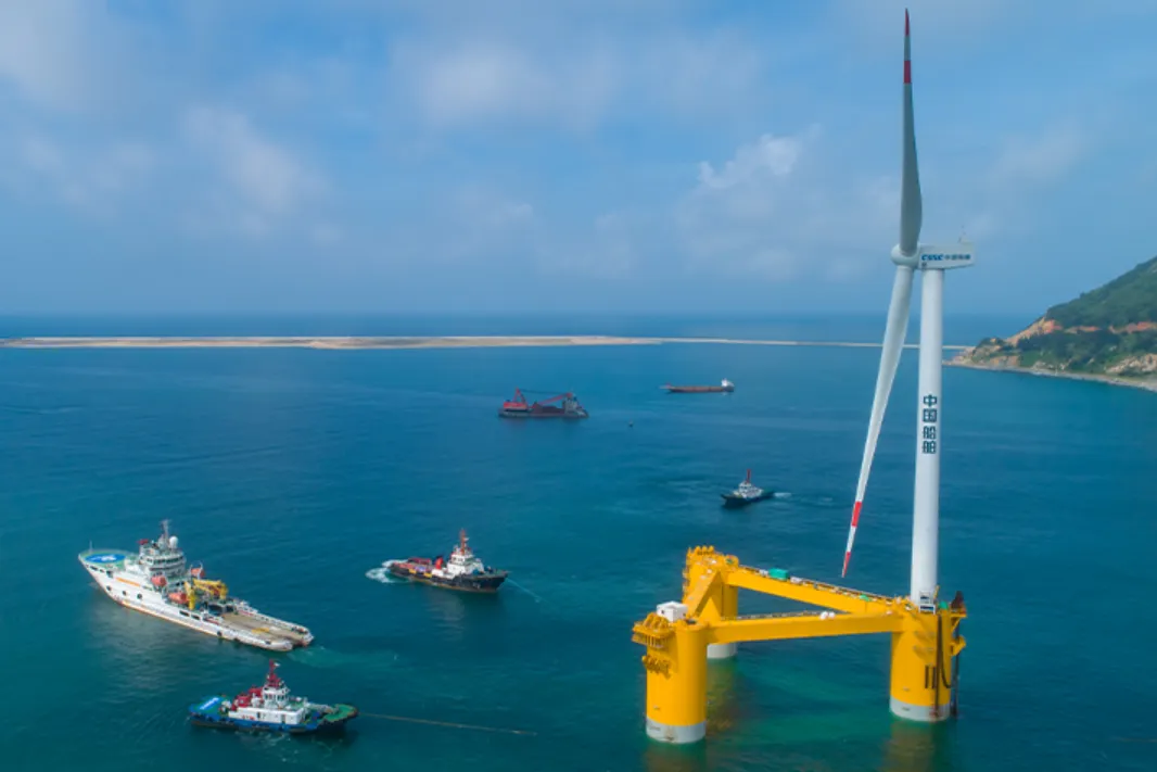 Chinese floating wind takes shape as big names race to
