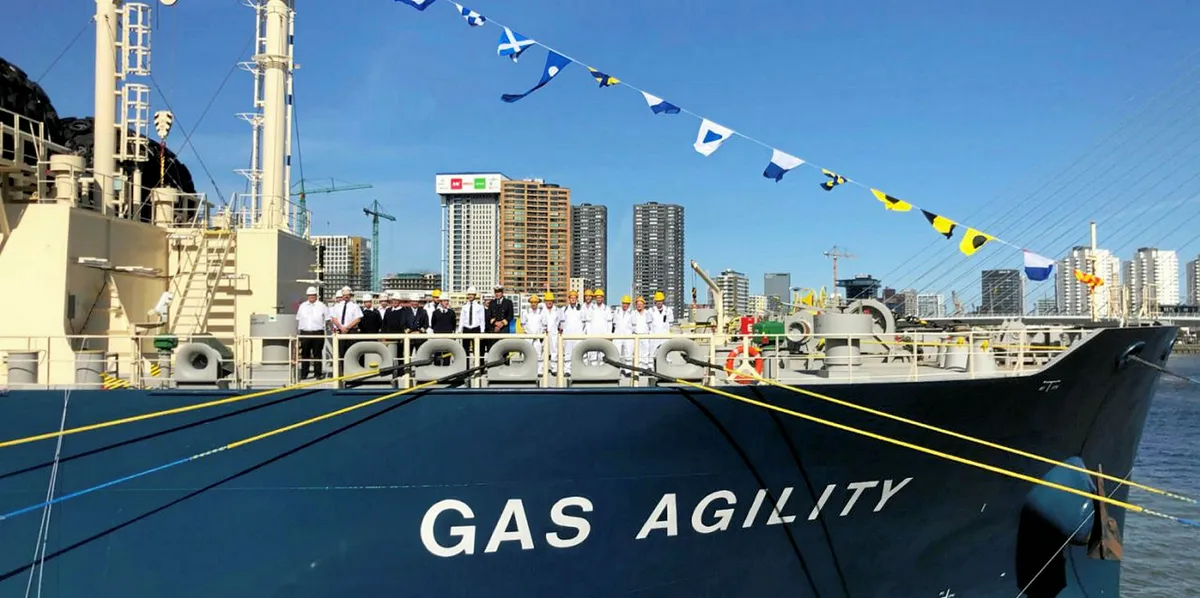 Total’s new LNG bunker vessel set for first fuelling job in November