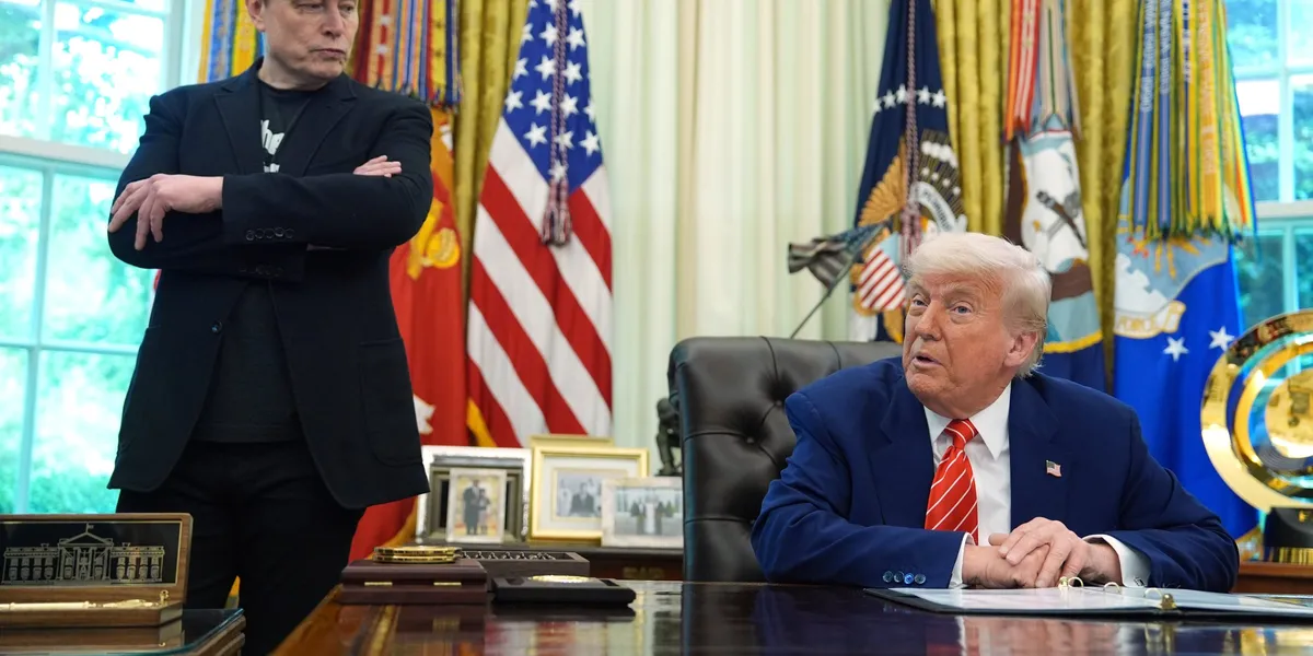 Trump truer med hevn mot Musk: – Én ting er sikkert. Det er i hvert fall ikke kjedelig!