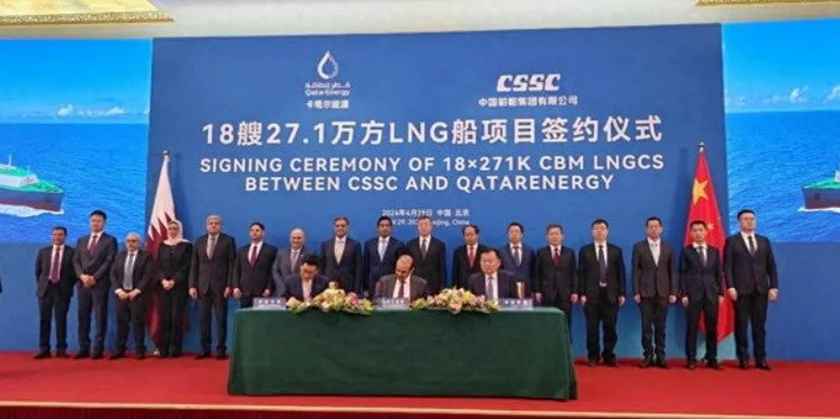 QatarEnergy bumps up Q-Max orders in China to 18 ships worth close to $6bn