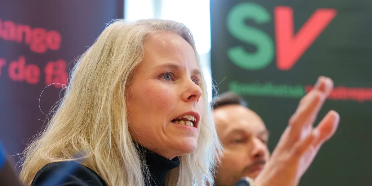 SV-lederen angriper regjeringen etter lønnshopp i Equinor og Telenor: – Et mageplask
