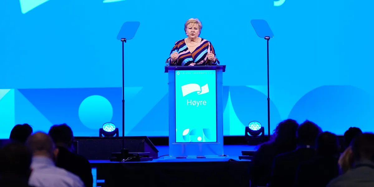 Erna Solberg: – Vi må ikke bare spørre hva Europa kan gjøre for oss, men hva vi kan gjøre for Europa