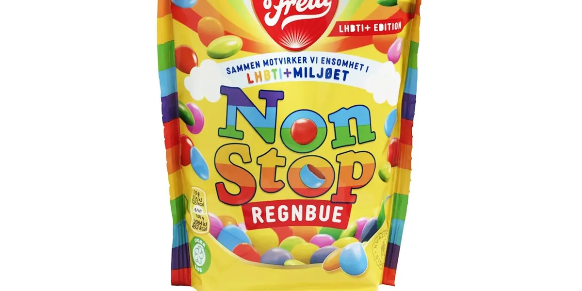 Freia-eieren fjerner mangfoldsmål og dropper regnbueprodukter