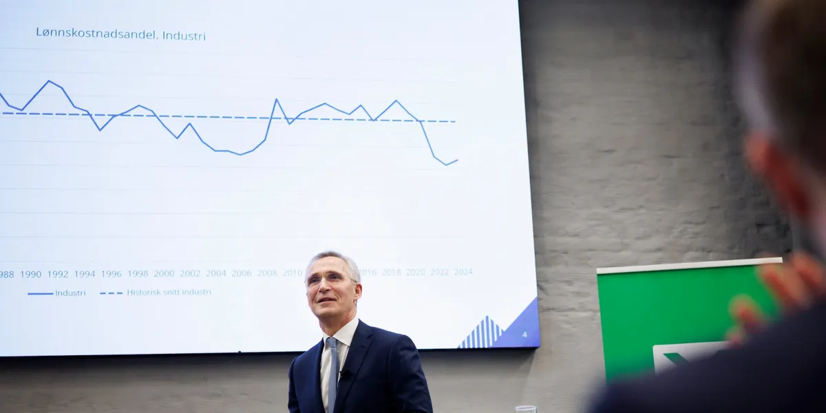 Stoltenberg: – Det er rom for reallønnsvekst