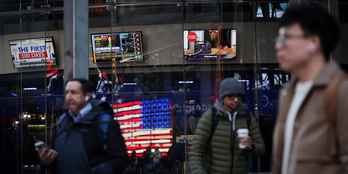 Fallet for teknologiaksjer i USA tiltar i styrke