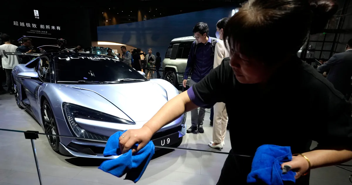 Kinesiske tech-giganter inntar premiummarkedet for elbiler