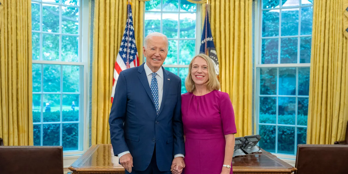 Huitfeldt møtte Biden