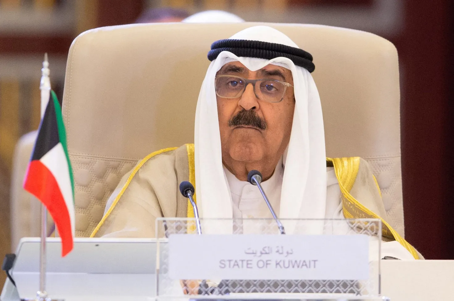 Kuwaiti emir Sheikh Mishal Al Ahmad Al Sabah.