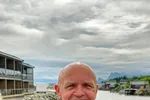 Konsernsjef Jarle Solemdal i Salten Aqua ved Sørarnøy Bolig.
