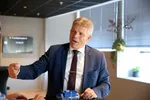 Bjørnar Skjæran, her under et intervju på Nor-Fishing 2022.