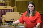 Cecilie Myrseth, stortingsrepresentant for arbeiderpartiet og medlem i næringskomiteen, ser nye muligheter innen havbruk.