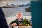Hans Martin Storø på generalforsamlingen til NTS.