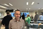 Ole Folkedal, forsker ved Havforskningsinstituttet, her under fremleggelse av risikorapporten for oppdrett 2023.