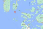 Plasseringen til Bremnes Seashore planlagte lokalitet Lyregrunnen, nord for Stavanger.