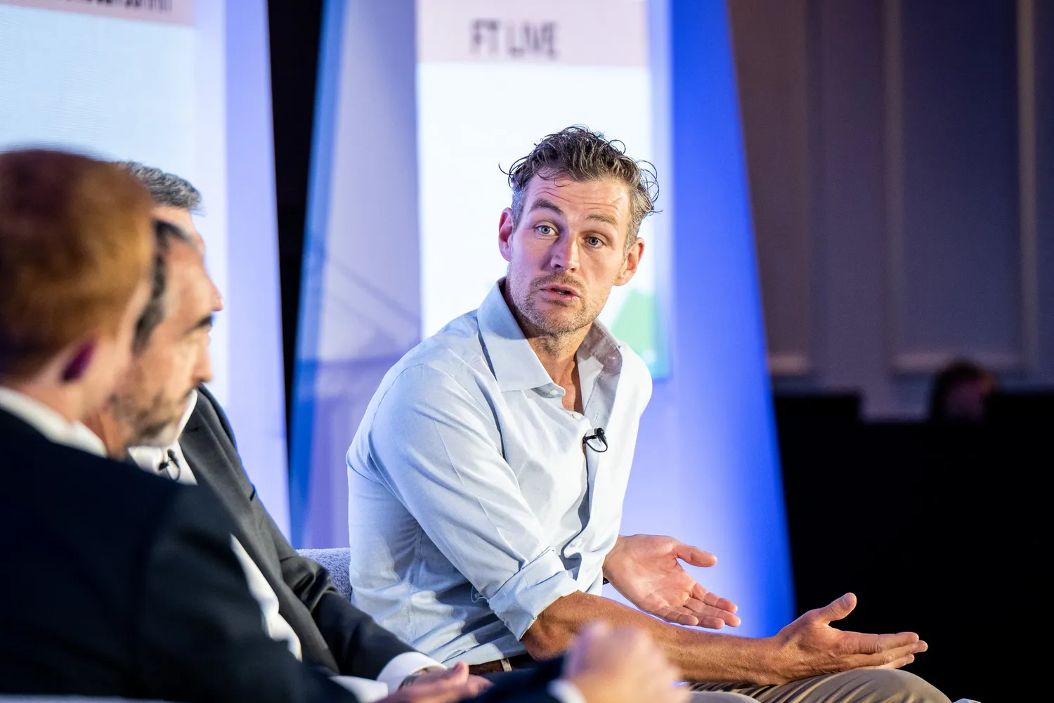 William Rowe speaking at the FT Hydrogen Summit in London last week.