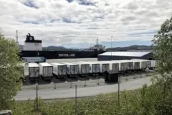 Smyril Line Cargos «MS Akranes» går foreløpig med underskudd.