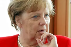 German Chancellor Angela Merkel.