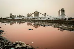 A cement factory in Senegal.