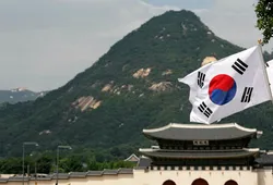 . South Korea's flag.
