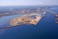 Belledune Port, New Brunswick, Canada.