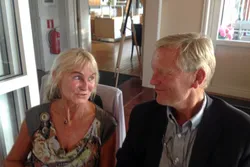 Bjørg Stemland og Bjørnar Olaisen.
