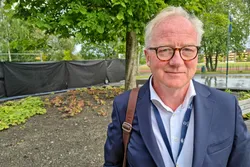 – Vi har aldri sagt at vi ville få en positiv bunnlinje veldig fort, men det skal være en bevegelse, sier Trond Williksen i Benchmark Holdings. Bildet er tatt i anledning Aqua Nor-messen i Trondheim.