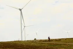 Fantanele wind farm in Romania.